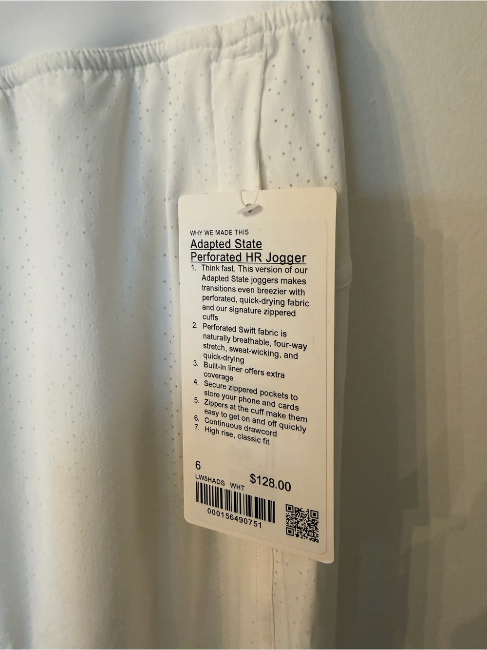 lululemon athletica White Lightweight Jogger Pants - Picture 4 of 6